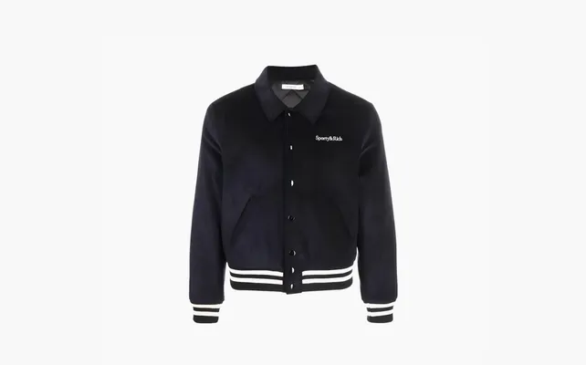  Sporty & Rich SRHWC Worker Jacket «Navy» chyernye