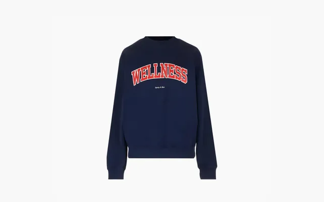 Одежда SPORTY & RICH Sweatshirt «Blue» sinie