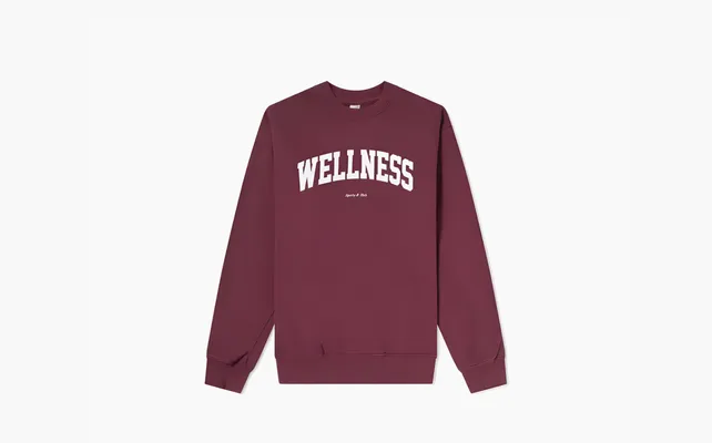 Одежда SPORTY & RICH Sweatshirt «Red» krasnye 