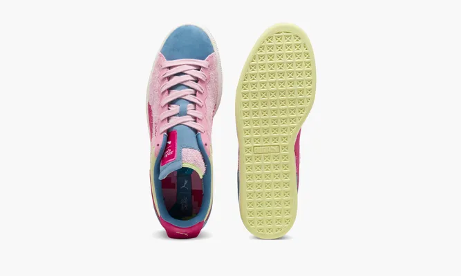  Puma Suede x Squid Game «M.C. Escher Lithograph Print» rozovye