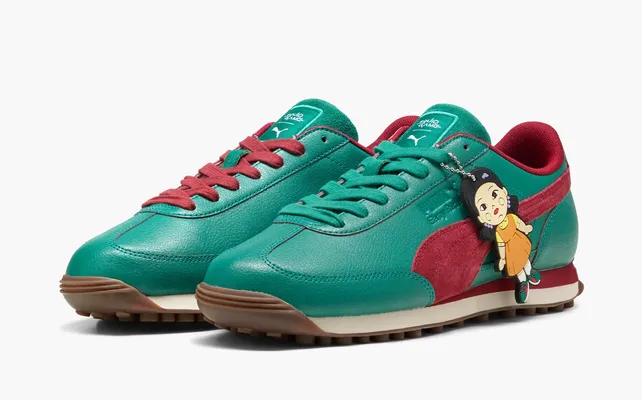  Puma Easy Rider 2 x Squid Game «Tracksuit» zelyenye