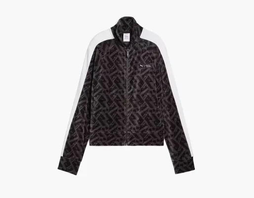  Puma x Squid Game T7 Jacket Women «Puma Black» chyernye