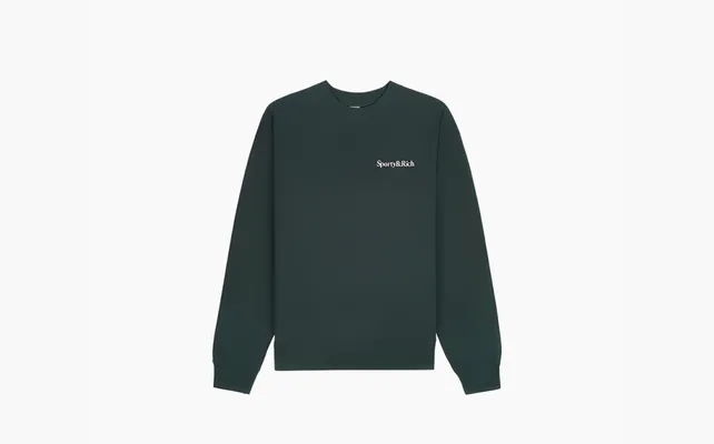 Одежда SPORTY & RICH Sweatshirt Mens «Green» zelyenye