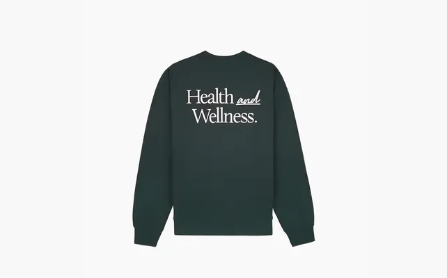 Одежда SPORTY & RICH Sweatshirt Mens «Green» zelyenye
