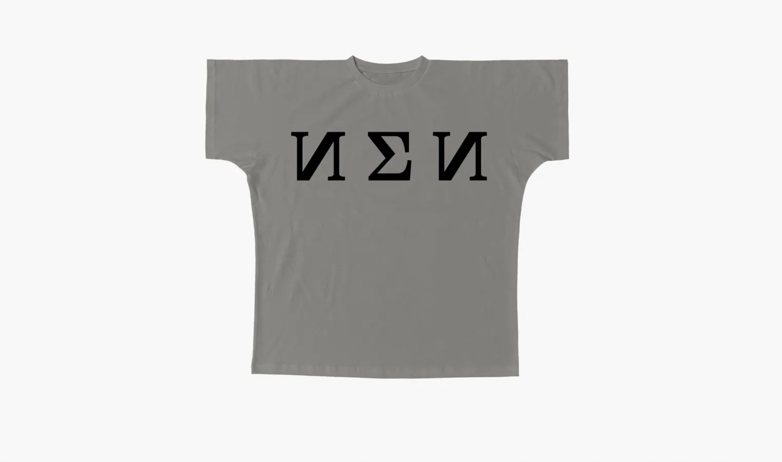 Yeezy x Gosha Rubchinskiy TS-01 T-shirt «Dark Grey»