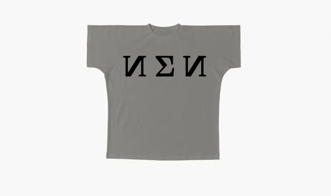 Одежда Yeezy x Gosha Rubchinskiy TS-01 T-shirt «Dark Grey» serye