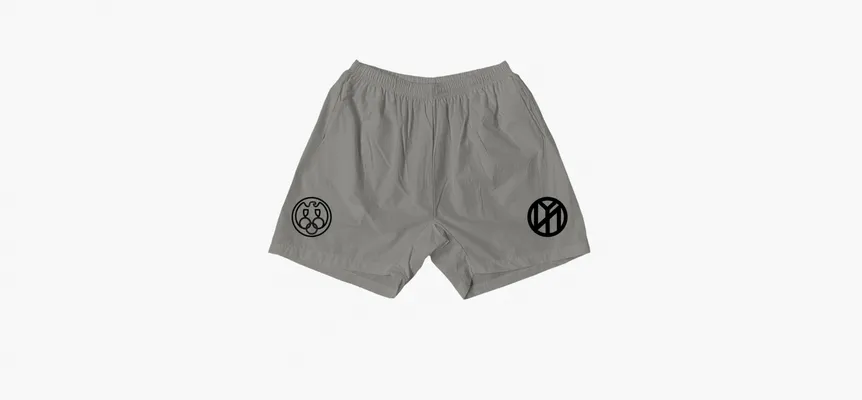 Одежда Yeezy x Gosha Rubchinskiy SH-01 Shorts «Dark Grey» serye