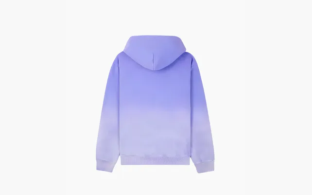 Одежда Sporty & Rich Serif Logo Embroidered Cropped Hoodie «Blue» sinie