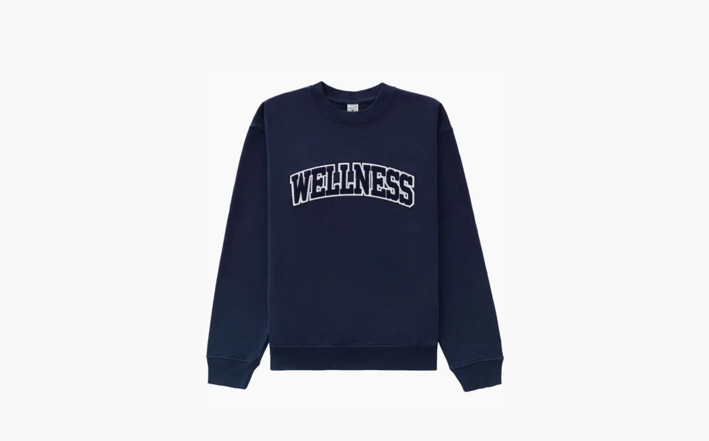 Sporty & Rich Sweater Met Tekst «Blue»