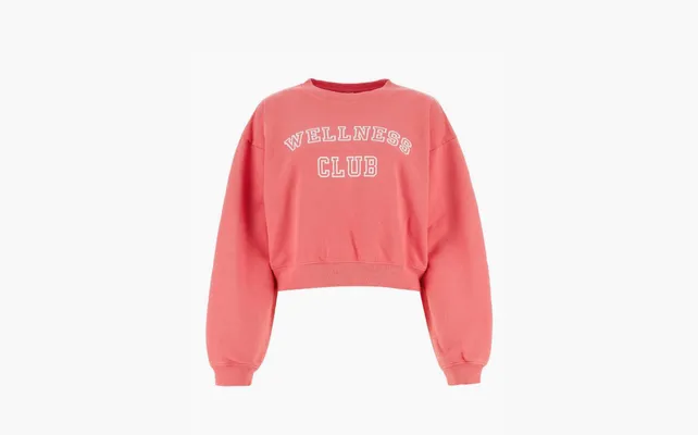 Одежда Sporty & Rich Wellness Club Crewneck Sweatshirt WMNS «Pink» rozovye