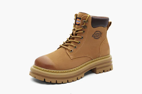 Обувь Dickies Warm Wear-Resistant Slip-Resistant Boots «Earth Yellow» korichnevye