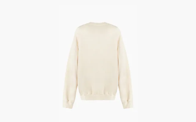 Одежда Sporty & Rich  ATHLETIC CREWNECK on Designer Wardrobe «Cream» kremovye
