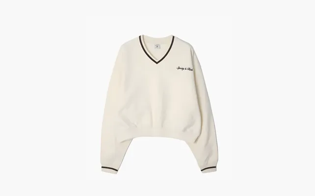 Одежда Sporty & Rich Sweatshirt WMNS «White» belye