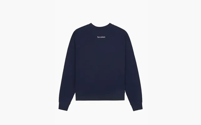 Одежда Sporty & Rich Wellness Club Soft Crewneck Sweatshirt «Blue» sinie