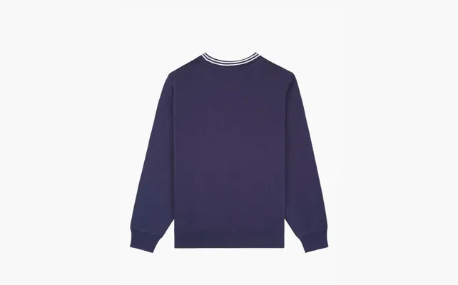 Одежда Sporty & Rich logo-print crew-neck Sweatshirt «Blue» sinie