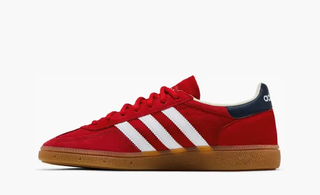 Кроссовки Sporty & Rich x Adidas Handball Spezial «USA» krasnye 