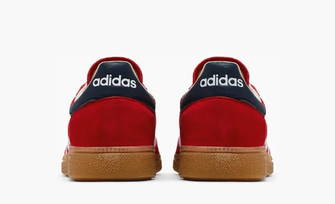 Кроссовки Sporty & Rich x Adidas Handball Spezial «USA» krasnye 