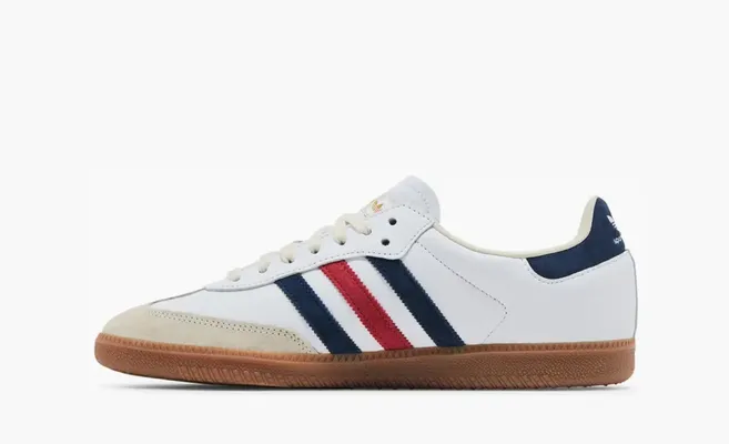 Кроссовки Sporty & Rich x Adidas Samba OG «USA» belye