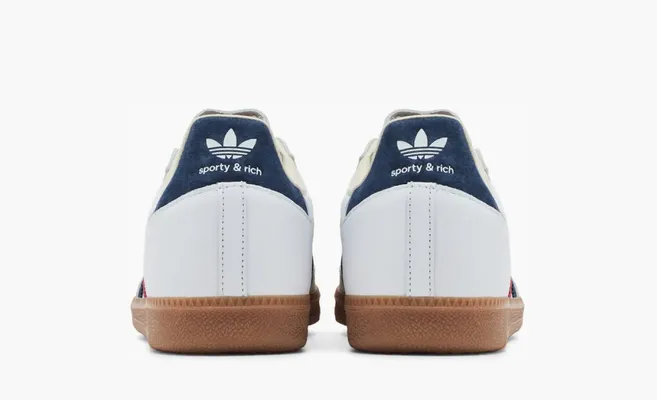 Кроссовки Sporty & Rich x Adidas Samba OG «USA» belye