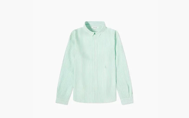 Одежда Sporty & Rich Src Tencel Shirt «Light Green» zelyenye