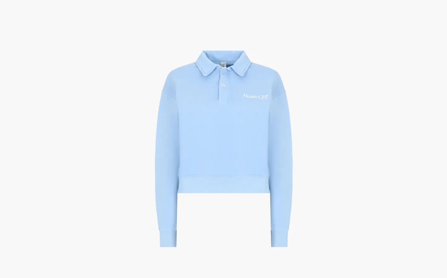 SPORTY & RICH Health Club Cotton Polo «Blue»