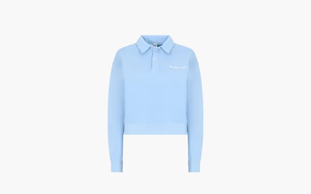 Одежда SPORTY & RICH Health Club Cotton Polo «Blue» golubye