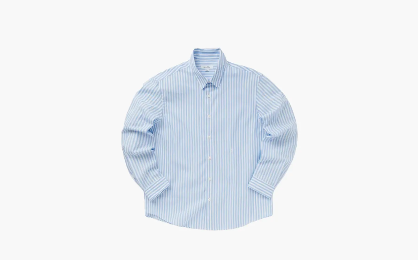 Sporty & Rich SRC Embroidered Button Down Shirt «Blue»