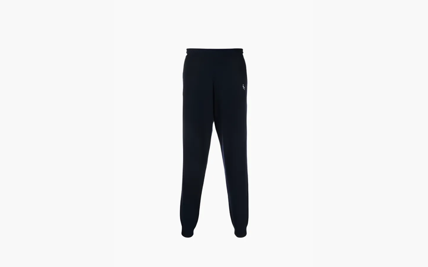 Sporty & Rich Embroidered-logo Cashmere Track Pants «Navy»