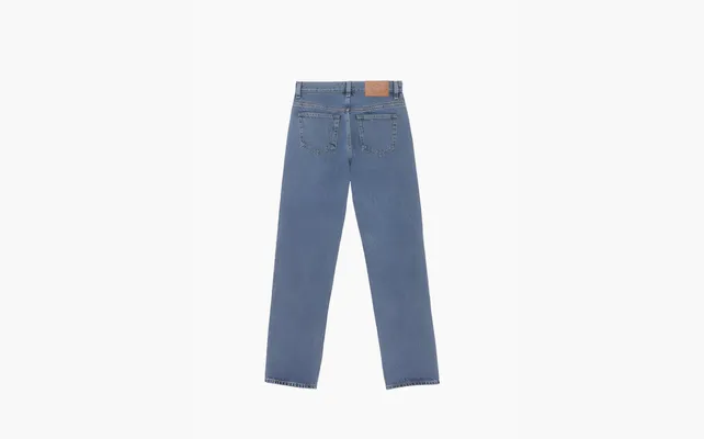 Одежда Sporty & Rich Straight-leg Jeans «Light Blue» sinie