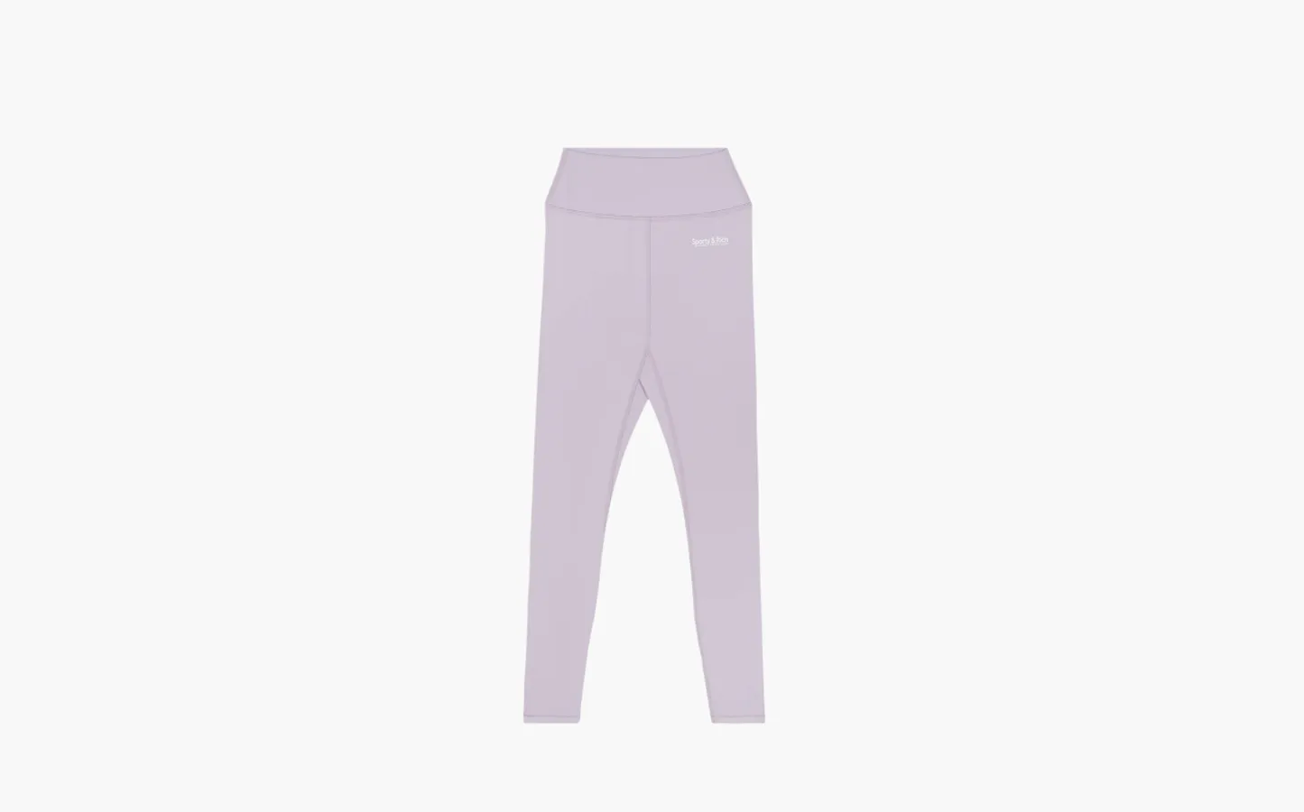 Sporty & Rich Club Logo High Waisted Legging «Purple»