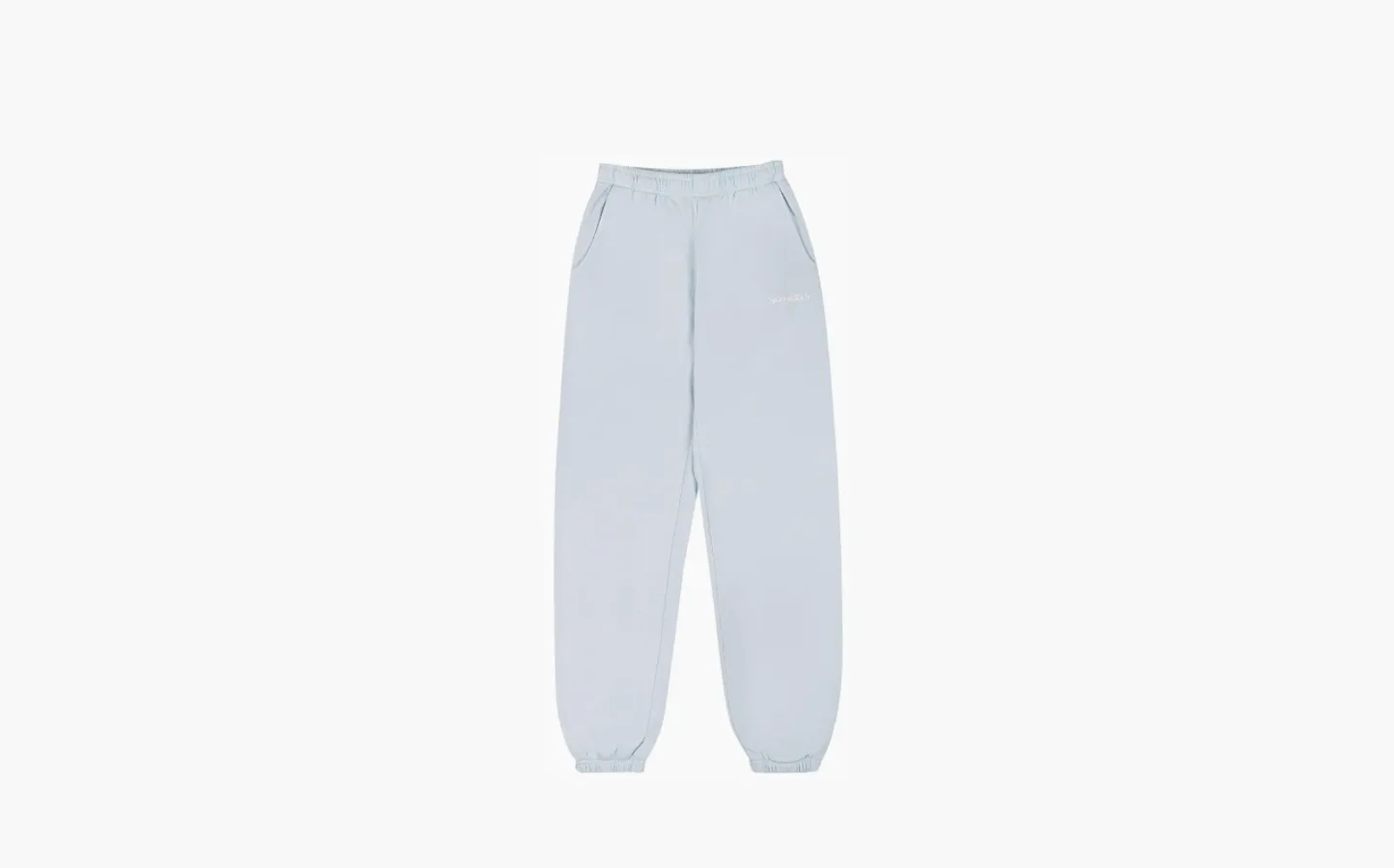 Sporty & Rich Serif Logo Sweatpants «Baby Blue»