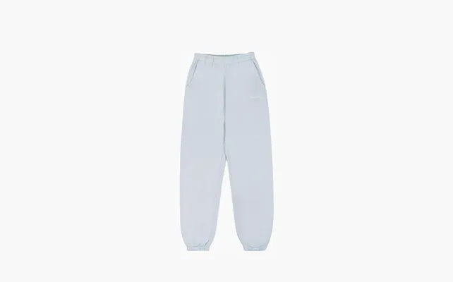 Одежда Sporty & Rich Serif Logo Sweatpants «Baby Blue» golubye