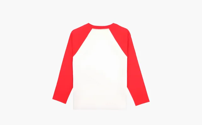Одежда Sporty & Rich Health Club Baseball T-shirt WMNS «Red White» belye