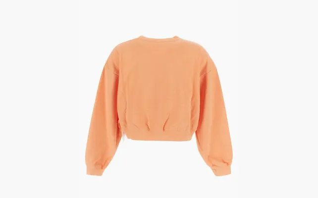 Одежда Sporty & Rich Cropped Sweatshirt «Orange» oranzhevye