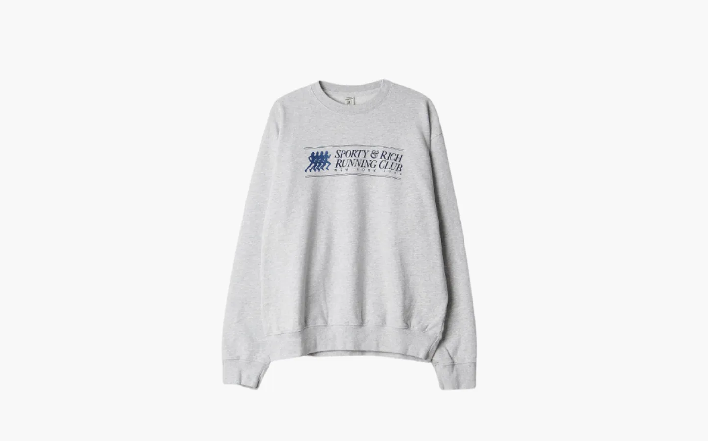 Sporty & Rich 94 Running Club Crewneck Heather «Gray»