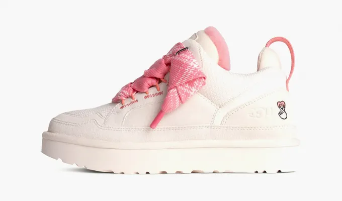 Обувь UGG Lowmel Love WMNS «25 »Jasmine Tropical Pink« belye