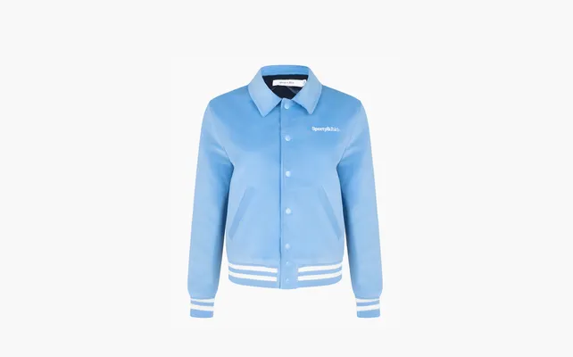  Sporty & Rich Wellness Club Corduroy Jacket «Blue» golubye