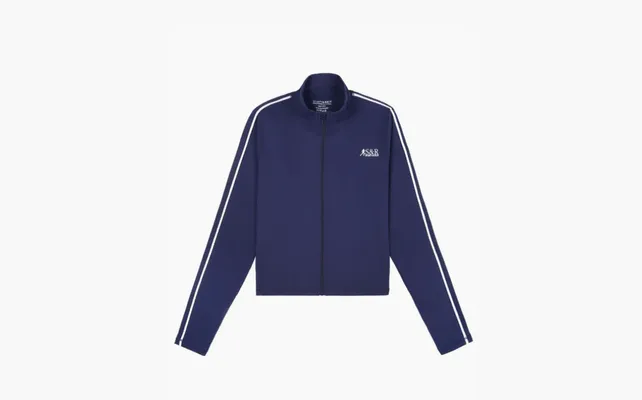  Sporty & Rich Logo-print Jacket «Blue» sinie