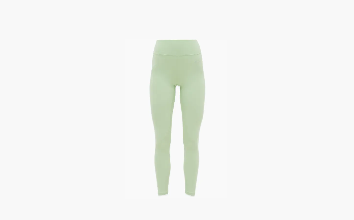 Sporty & Rich Green Runner Script Leggings «Apple Green»