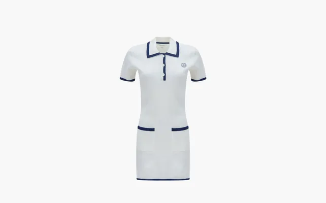 Одежда Sporty & Rich KLEID in Off «White & Navy» belye