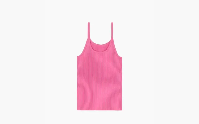 Одежда Sporty & Rich Srhwc Ribbed Tank Top «Pink» rozovye