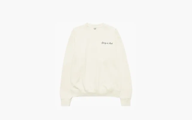 Одежда Sporty & Rich Syracuse Crewneck SS24 «Beige» bezhevye