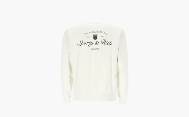 Одежда Sporty & Rich Syracuse Crewneck SS24 «Beige» bezhevye