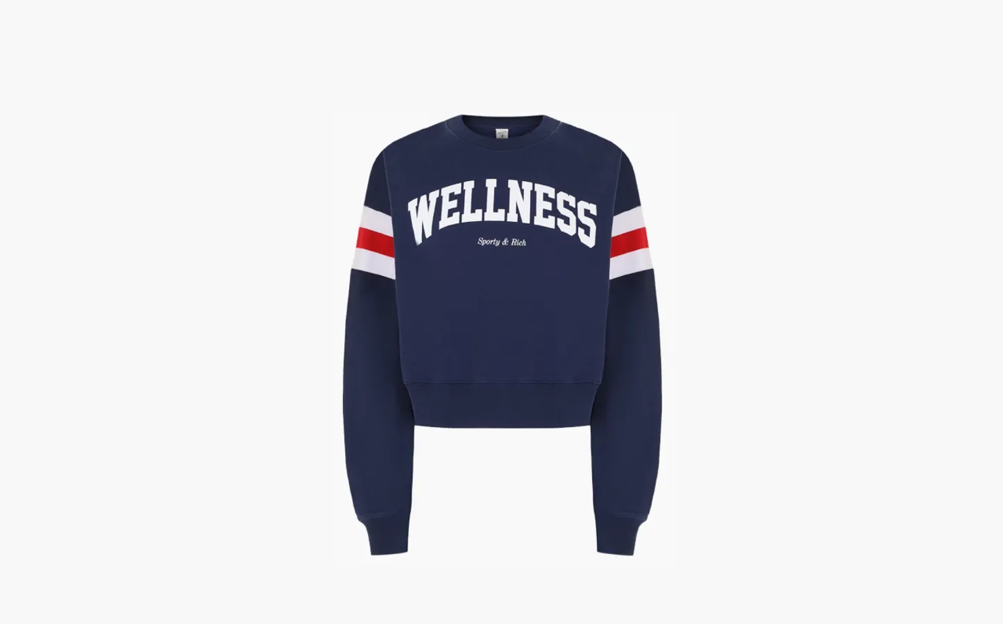 Sporty & Rich Slogan-print Sweatshirt «Marine Blue»
