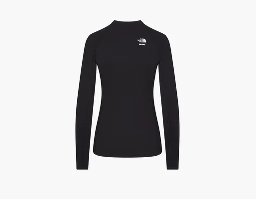 Одежда Skims x The North Face Dotknit Long Sleeve Top «Onyx» chyernye