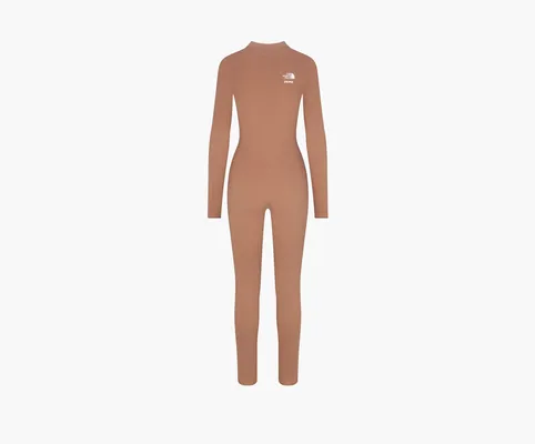  The North Face x Skims Refina Bodysuit «Sienna» bezhevye