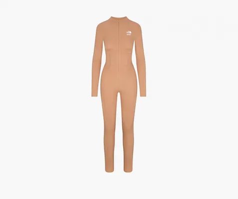  The North Face x Skims Refina Bodysuit «Ochre» bezhevye