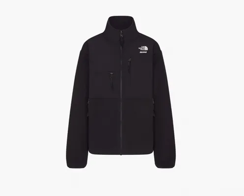  Skims x The North Face 1995 Retro Denali Fleece Jacket «Onyx» chyernye