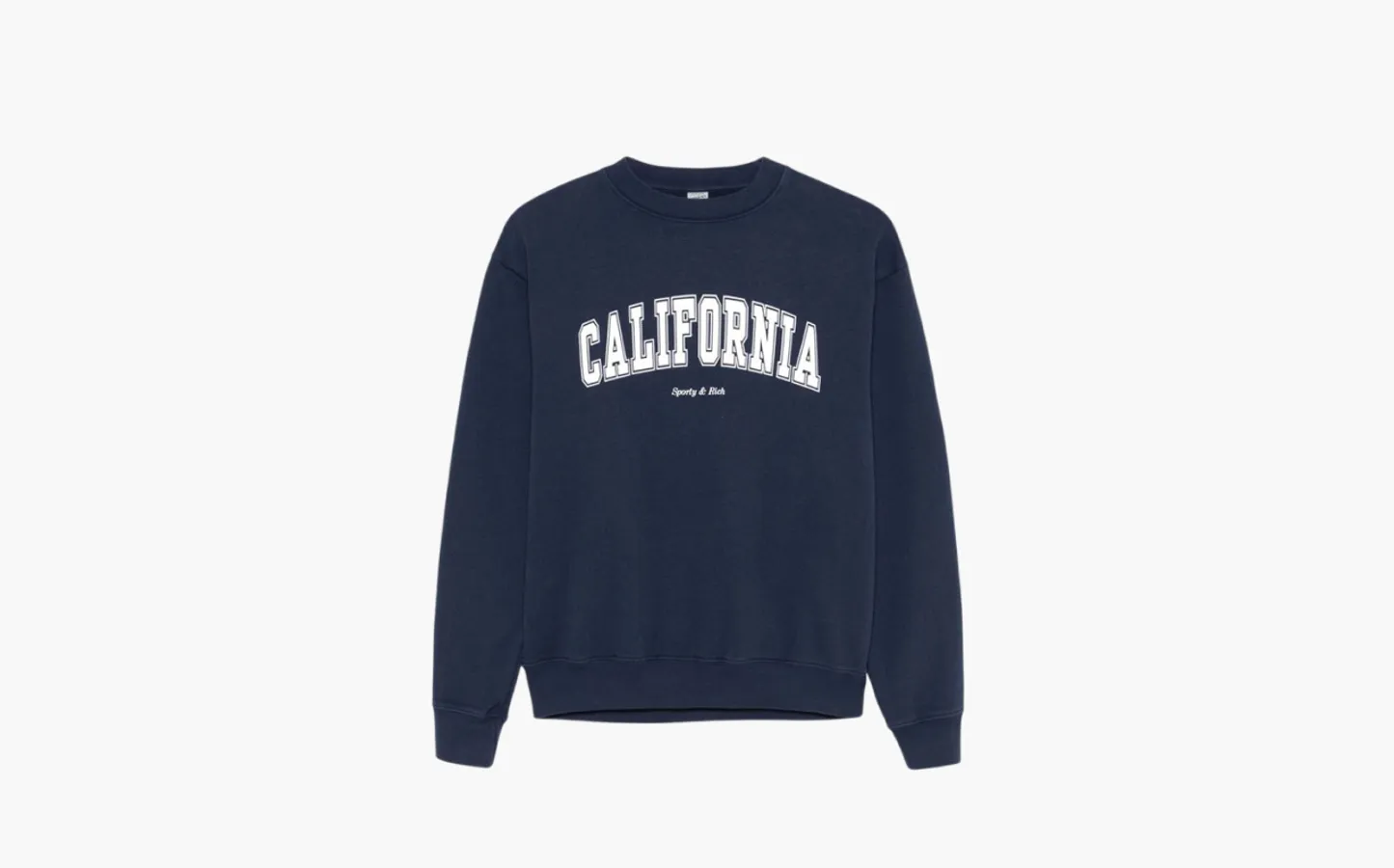 Sporty & Rich California Crewneck Sweatshirt «Marine Blue»