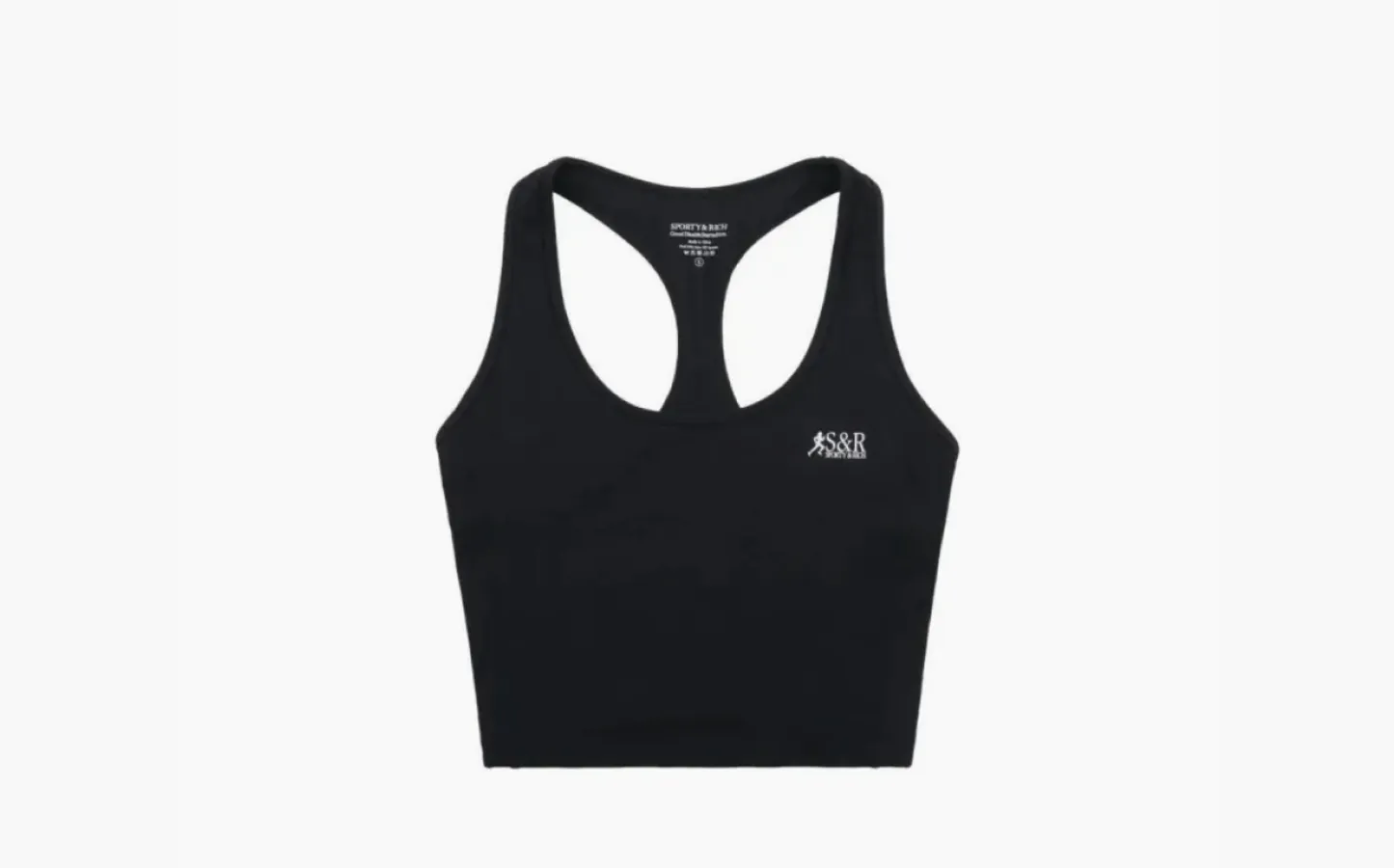 Sporty & Rich SR Runner Tank TOP «Black»